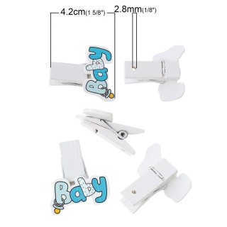 Pinza Chupetes Niño Pack 30 - Pinzas | Mercería Barata