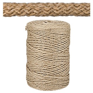 Cordon Yute 100 metros grosor 10mm - Cordones lisos | Mercería Barata