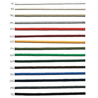 Cordón Algodón 5mm 50 Metros - Cordones lisos | Mercería Barata
