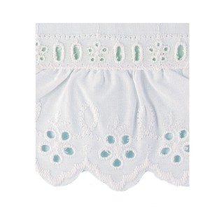 Tira Bordada 8cm 11 Metros 29012-00 - Tira bordada | Mercería Barata
