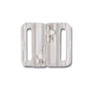 Broche Bikini Plástico Transparente Pack 6 20 mm - Otros complementos mujer | Mercería Barata