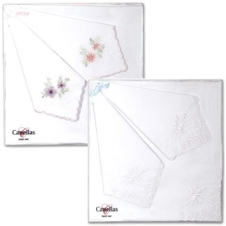Pañuelo Señora 100% Algodón Pack 3 - Pañuelos | Mercería Barata