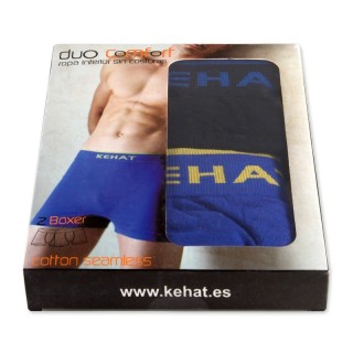 Boxer Algodón Kehat Pack 12 - Slips y boxer | Mercería Barata