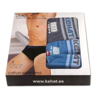 Slip Algodón Kehat Pack 12 - Slips y boxer | Mercería Barata