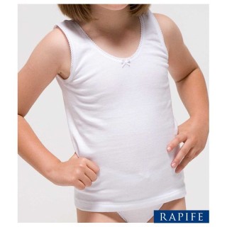 Camiseta Interior Niña Tirante Ancho Pack 6 - Camisetas niña | Mercería Barata