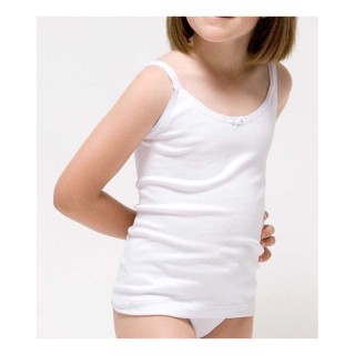 Camiseta Interior Niña 2305 Tirante Fino Pack 6 - Camisetas niña | Mercería Barata