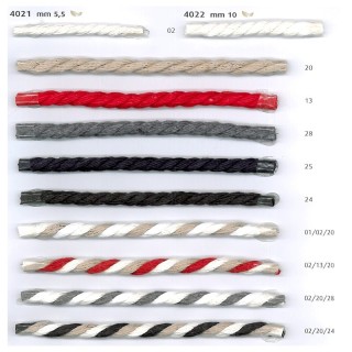 Cordón Algodón 5,5 mm 4021 20 Metros - Cordones lisos | Mercería Barata