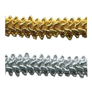 Pasamanería Patchwork 1 cm 8977 25 Metros - Pasamaneria metalizada | Mercería Barata
