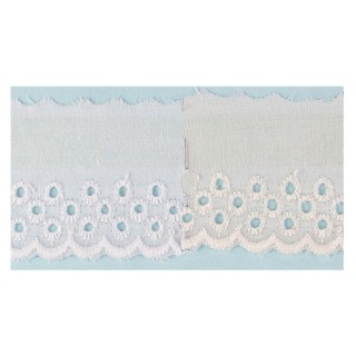 TIRA BORDADA 29033 3,5 CM 13.80 MTS. - Tira bordada | Mercería Barata
