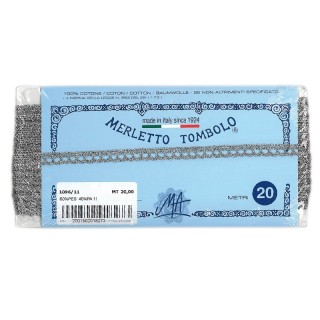 Pasamanería Plata 1096 10 mm 20 Metros - Pasamaneria metalizada | Mercería Barata