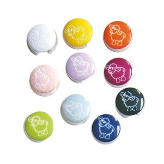 Botones Ovejitas 24 mm 9891 Pack 72 - Botones dibujos de 24 mm | Mercería Barata