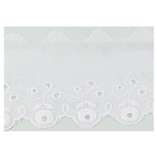 TIRA BORDADA 209709 7 CM 13 - 15 MTS. - Tira bordada | Mercería Barata