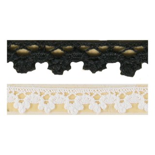 Puntilla 3480 Bolillo 1 cm 30 Metros - Puntilla bolillo | Mercería Barata