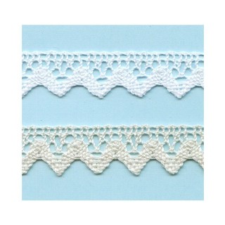 Puntilla 3262 Bolillo 1,2 cm 30 Metros - Puntilla bolillo | Mercería Barata