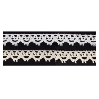 Puntilla 396 Bolillo 1,5 cm 30 Metros - Puntilla bolillo | Mercería Barata