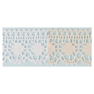 Puntilla 203325-800071 Bolillo 2,5 cm 25 Metros - Puntilla bolillo | Mercería Barata
