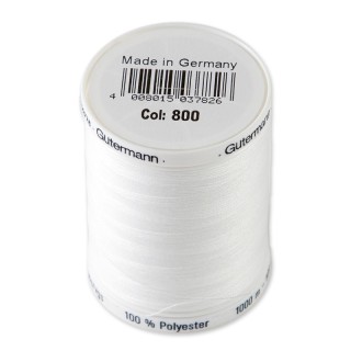 Bobinas 1000 metros hilo gutermann Poliester 100% 5 bobinas - Hilos costura | Mercería Barata