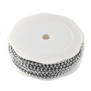 Cinta Cordón Oro-Plata 3 mm 1229 10 Metros - Cordones metalizados | Mercería Barata