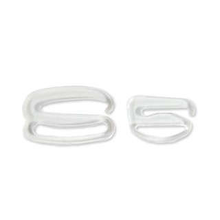 Enganche Plástico Transparente Pack 25 - Complementos textiles varios | Mercería Barata