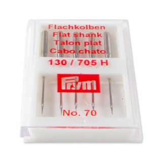 Aguja Maquina 705 Prym 151562 Talla 70 Pack 5 - Agujas maquina cabezal semiplano 705 | Mercería Barata