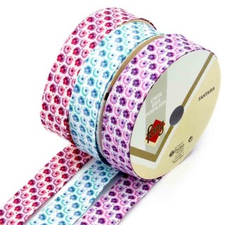 Cinta Bies Duna 30mm 25 Metros - Bies dibujos | Mercería Barata