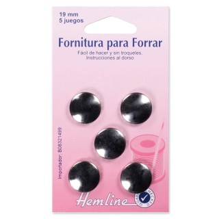 Fornituras Forrar Botones Bombé - Botones para forrar y tapizar | Mercería Barata