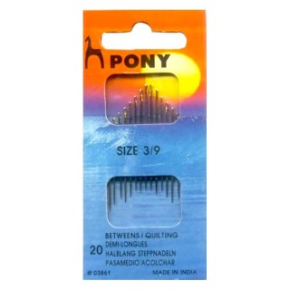 Aguja Pony 3861 Corta Patchwork 3/9 Pack 100 - Agujas patchwork | Mercería Barata