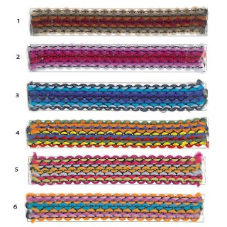 Galón Poliester 9055 Fantasía 2 cm Pack 25 Metros - Cintas galon  | Mercería Barata