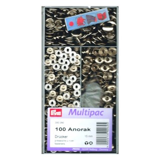 Botones Anorak 390260 15mm Pack 100 Unidades - Kits botones | Mercería Barata