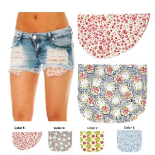 Bolsillos Fantasía Termo Short Jean Pack 2 - Inicio | Mercería Barata