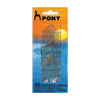 Aguja Pony 17851 Coser y Zurcir Pack 250 - Agujas en kit | Mercería Barata