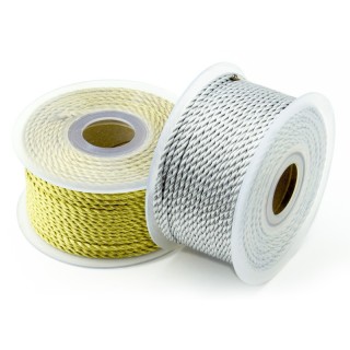 Cordón Metalizado Oro y Plata  - Cordones metalizados | Mercería Barata