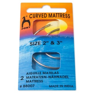 Aguja Pony 88007 Curva Pack 10 - Agujas artesanas | Mercería Barata