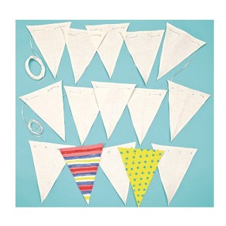 Banderines Con Cordaje Para Decorar Pack 16 - Articulos para decorar | Mercería Barata