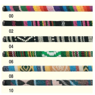 Cordón Redondo Étnico 5 mm 20 Metros - Cordones varios | Mercería Barata