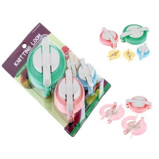 Kit Para Hacer Pompones Pack 4 Tamaños - Pompones | Mercería Barata
