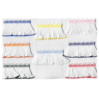Plisado Ondas Vichy Topos 50 mm 25 Metros - Mercería textil | Mercería Barata