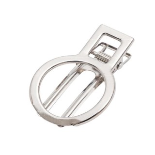 Pinza Redonda Niquel 5 cm Pack 24 Unidades - Fornituras | Mercería Barata