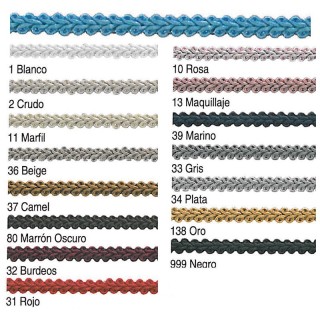 Pasamanería Espiga Mini 6 mm 23 Metros - Pasamanerias | Mercería Barata