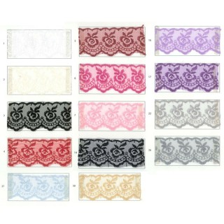 Puntilla Nylon 4,5 cm 27,4 Metros - Puntilla Nylon | Mercería Barata