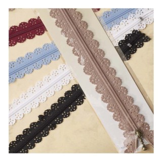 Cremallera Troquelada 22 cm Pack 4 - Cremalleras cerradas de diseño. | Mercería Barata
