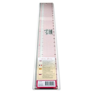 Regla Diseño Patchwork 60 x 16 cm - Bases y reglas  | Mercería Barata
