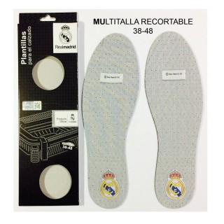 Plantillas Adulto Real Madrid Carbon Activado - Complementos | Mercería Barata