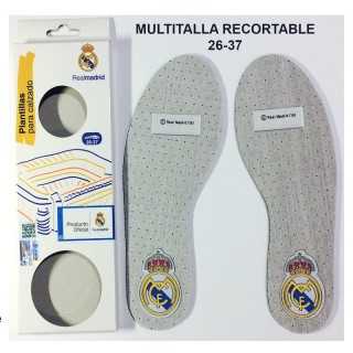 Plantillas infantil Real Madrid Carbon Activado - Plantillas | Mercería Barata