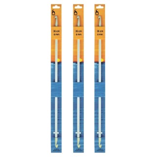 Gancho Tunecino Doble Punta 35cm pack 5 - Agujas de ganchillo | Mercería Barata