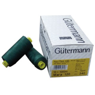 HILO GUTERMANN MARA-120 1000 METROS PACK 10 - Hilos costura | Mercería Barata