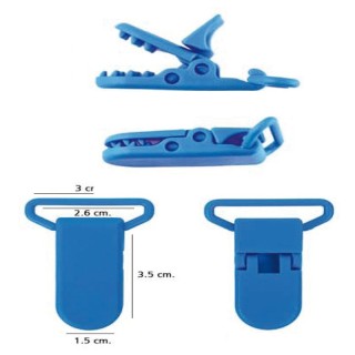 Pinza Chupetes Plástico Pack 20 - Pinzas | Mercería Barata