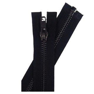 Cremallera Desmontable KB Diente Plata Vieja Nº8 85cm - Cremalleras cerradas metal gruesas | Mercería Barata