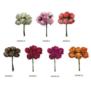 Ramitos 6 Flores 343390 Pack 10 - Flores | Mercería Barata