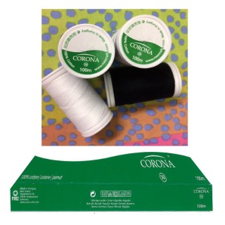 Hilo 4701 Corona 50 Algodón 100 metros Pack 10 - Hilos costura | Mercería Barata